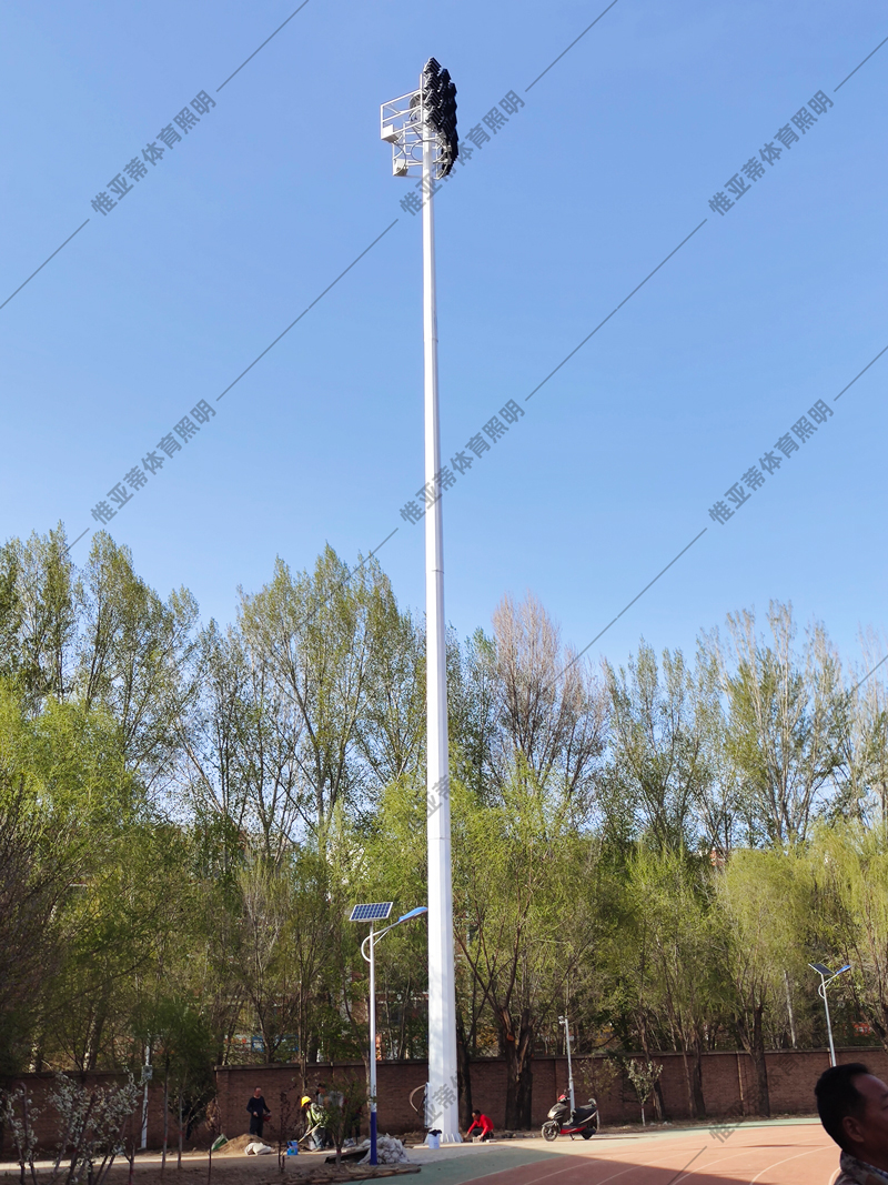 Hohhot No.17 Middle School Soccer Field Lighting