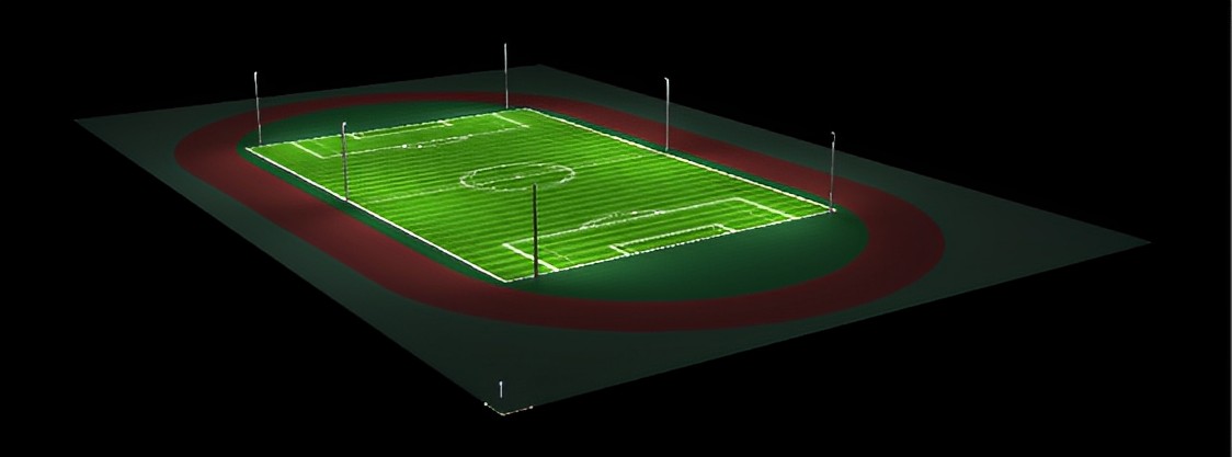 Soccer Field Nighttime Lighting