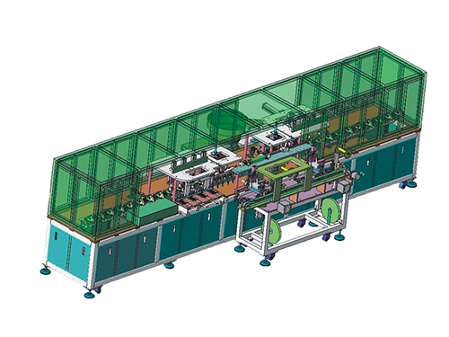 Automatic assembly equipment for oxygen masks